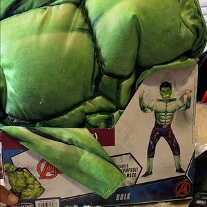Avenger Hulk Kids Costume - Vibrant Green